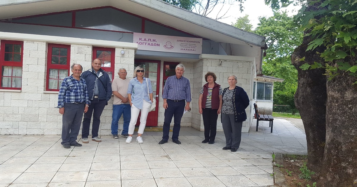 Δελτίο Τύπου Ο.Κ.Π.Α.Π.Α.: «Επίσκεψη του Προέδρου στα παραρτήματα των ΚΑΠΗ του Δήμου Ιωαννιτών»