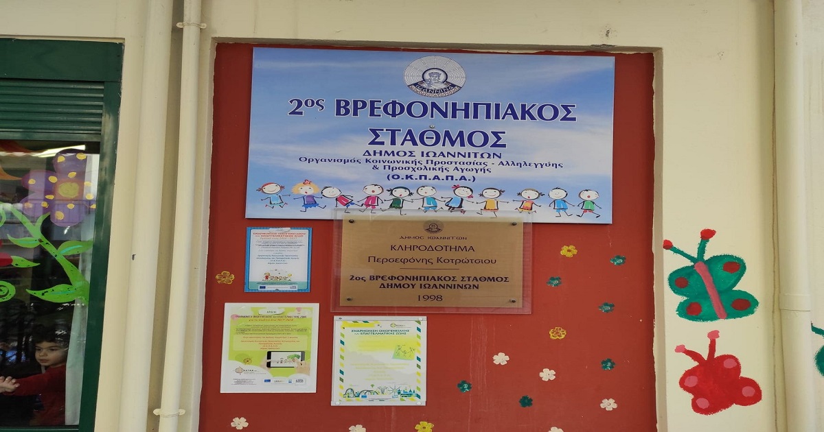 Δελτίο Τύπου Ο.Κ.Π.Α.Π.Α.: «Επίσκεψη Προέδρου στον 2ο Βρεφονηπιακό Σταθμό του Δήμου Ιωαννιτών»