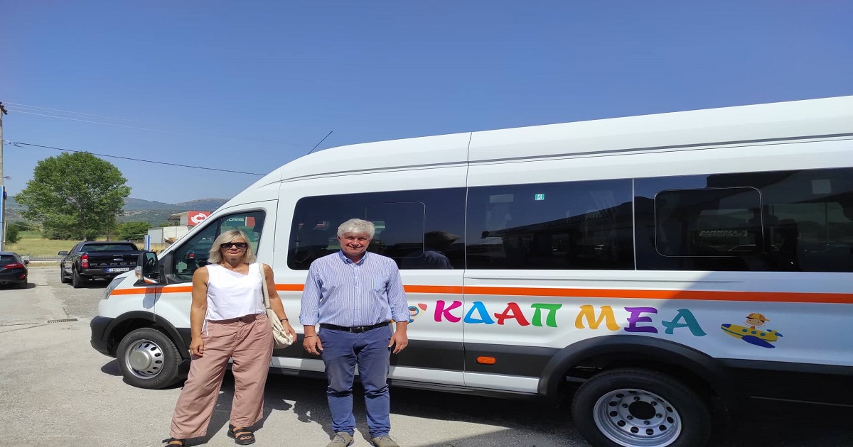 Δελτίο Τύπου Ο.Κ.Π.Α.Π.Α.: «Παραλαβή καινούργιου λεωφορείου για το ΚΔΑΠμΕΑ του Ο.Κ.Π.Α.Π.Α.»