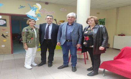 Δελτίο Τύπου: «Επίσκεψη Δημάρχου στους Βρεφονηπιακούς Σταθμούς του Ο.Κ.Π.Α.Π.Α. του Δήμου Ιωαννιτών»