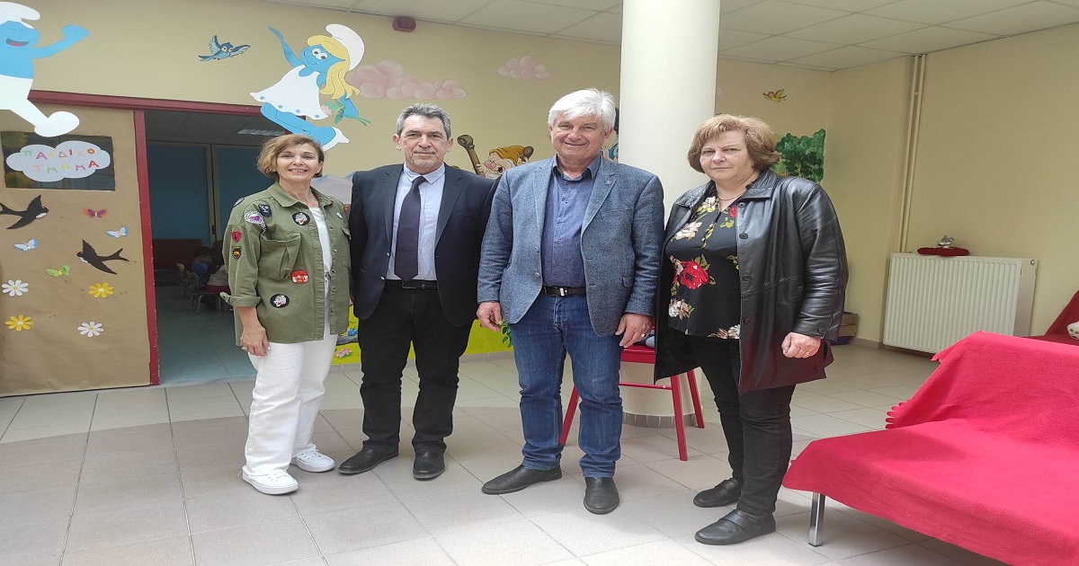 Δελτίο Τύπου: «Επίσκεψη Δημάρχου στους Βρεφονηπιακούς Σταθμούς του Ο.Κ.Π.Α.Π.Α. του Δήμου Ιωαννιτών»