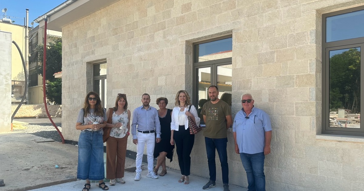 ΔΕΛΤΙΟ ΤΥΠΟΥ: Επίσκεψη στο υπό κατασκευή «Κέντρο για το Παιδί»