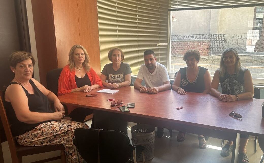 Συνάντηση Αντιδημάρχου Κοινωνικής Αλληλεγγύης – Προστασίας, Προσχολικής Ηλικίας, Ισότητας, Αντιμετώπισης Διακρίσεων & Έμφυλης Βίας κας Σ. Μαρκούλα με αντιπροσωπεία του Δήμου Φλώρινας για το ΚΔΑΠμεΑ